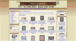 Desktop Screenshot of mintgbstamps.co.uk